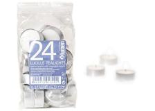 Sacchetto da 24 candele tealight bianco - Z11174