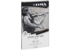 Astuccio metallo assortimento rembrant charcoal set lyra - Z11192