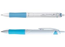 Penna a sfera scatto acroball pure white begreen 1,0mm azzurro pilot - Z11429