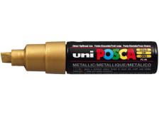 Marcatore uni posca pc8k punta scalpello oro - Z11495