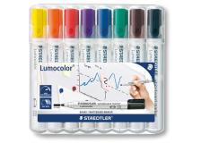 Busta 8 pennarelli lumocolor 351 staedtler per lavagne cancellabili - Z11550