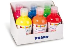 Tempere fluo 300 ml 6 pz colori assortiti primo - Z11792