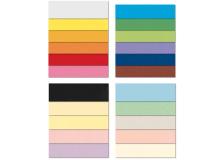 Conf.25 cartoncino bristol color 200gr 50x70cm rosa 10 favini - Z11899