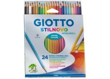 Astuccio 24 pastelli stilnovo acquarell giotto - Z11944