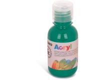 Colore acrilico fine bottiglia da 125ml verde smeraldo - Z11952