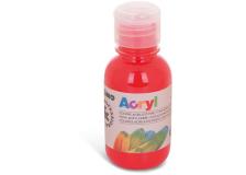 Colore acrilico fine bottiglia da 125ml rosso vermiglione - Z11956