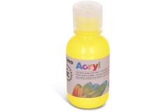 Colore acrilico fine bottiglia da 125ml giallo primario - Z11958