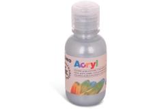 Colore acrilico fine bottiglia da 125ml argento - Z11961