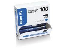 Bonus pack 15+5 marcatore permanente 100 blu p.tonda 4.5mm pilot - Z12560