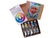 Colori vinilici Polycolor Primary Set 5 tubetti da 20ml Maimeri - Z12999