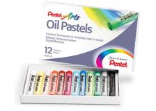 ASTUCCIO 12 PASTELLI A OLIO PENTEL ARTS - Z13211