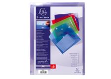 BUSTA A TASCA CON VELCRO IN PP COLORATO F.TO 24X32CM PER A4 EXACOMPTA - Z13234