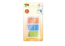 SET 60 SEGNAPAGINA POST-IT INDEX 682-SH-OBLEU MEDIUM "FIRMA QUI" - Z13304