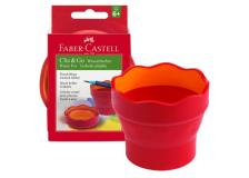 VASCHETTA MULTIUSO CLICK & GO ROSSO FABER CASTELL - Z13413