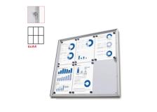 BACHECA INTERNI MAGNETICA 6XA4 ANTA BATTENTE ECONOMY JANSEN - Z13734