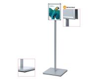 DISPLAY CATCHING POLE STANDARD A4 BIFACCIALE - Z13739