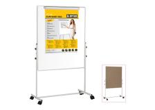 LAVAGNA DUO A DOPPIA SUPERFICIE 100X100CM BI-OFFICE - Z13758