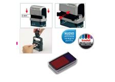 BLISTER DA 3 TAMPONI 6/4912-2 BLU/ROSSO TRODAT - Z13819