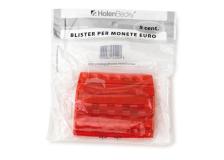 BLISTER 20 PORTAMONETE IN PVC 5CENT ROSSO - Z13907