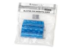 BLISTER 20 PORTAMONETE IN PVC 10CENT BLU - Z13908