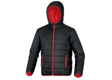 PIUMINO IMBOTTITO DOON TG. XL NERO/ROSSO - Z13918