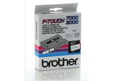 Nastro Brother TX231 nero-bianco - Z14074