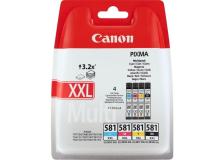 Cartuccia Canon CLI-581XXL (1998C005) n-c-m-g - Z14084