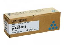 Toner Ricoh SPC360HE (408185) ciano - Z14579