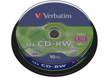 Scatola 10 cd-rw datalifeplus 8x-10x 700mb serigrafato - Z14770