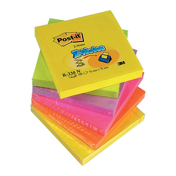 PostIt Ricariche Postit® ZNotes R 330 NR Formato 76x76 mm