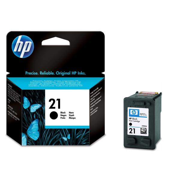 Kit Di Ricarica Inchiostro Nero Per Cartuccia HP 21 / 21XL (C9351AE), Alta Qualità, 30ml, Printer Refresh