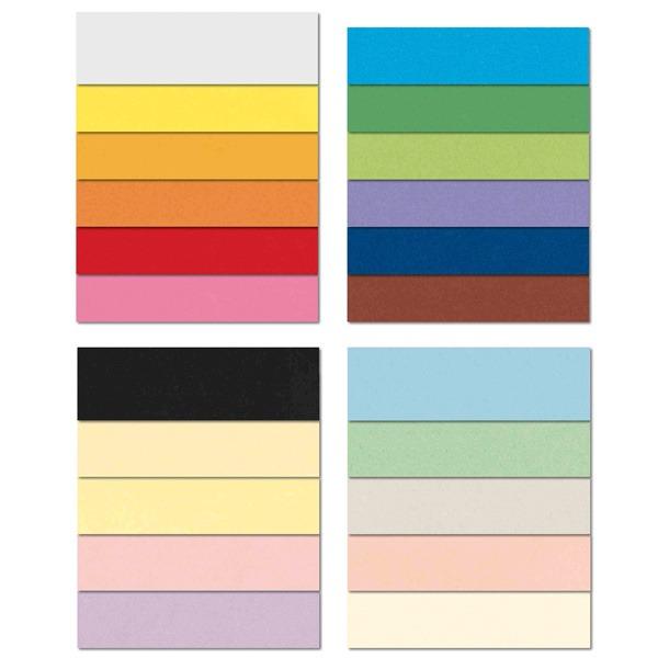 CF. 50 FOGLI CARTONCINO A4 GR. 200 FAVINI RISMACQUA COLORI TENUI LASER