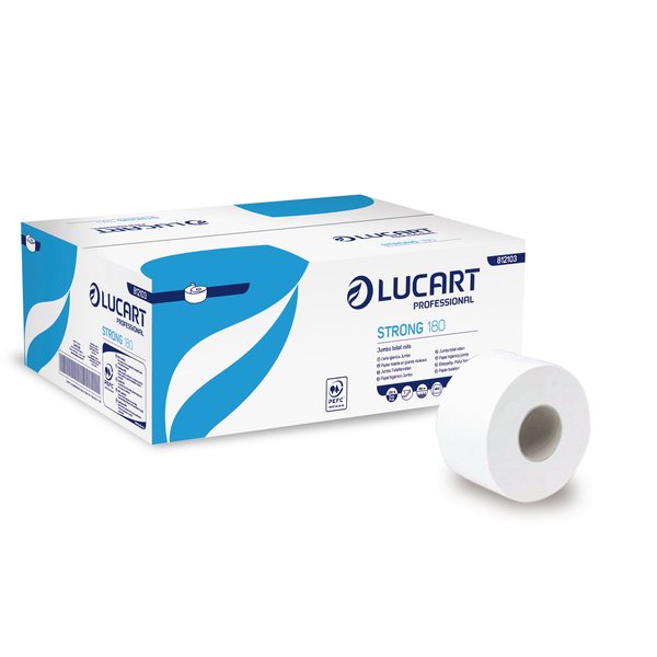 Clean Village - Rotolo Carta Eco Lucart 70 Mt Joint Confezione Da 12 Rotoli