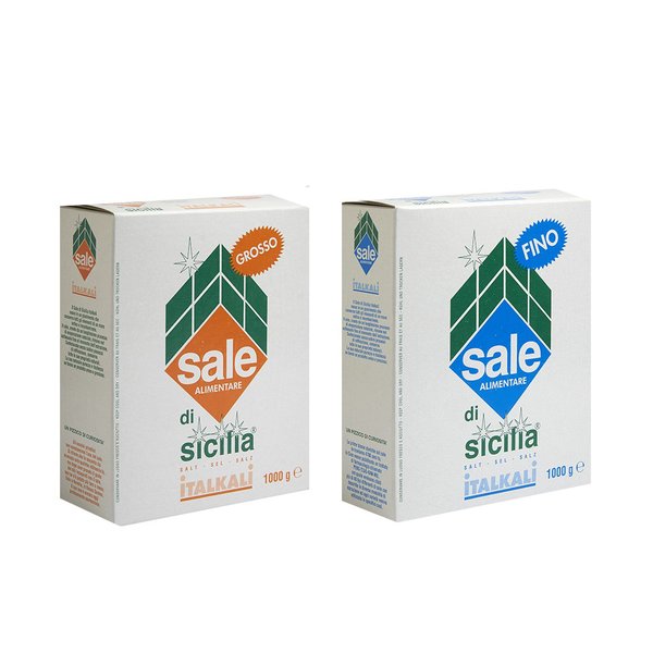 Sale iodato fine 1kg 331700 (conf.12) Sale fino e grosso