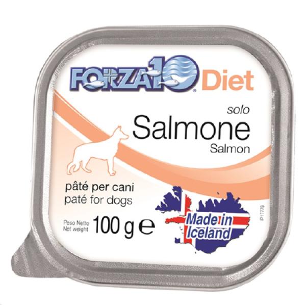 Forza 10 Solo Diet paté al salmone per cani 6 vaschette da 300gr. UfficioDiscount.it