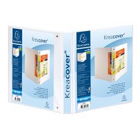 Raccoglitore semirigido Campus Light 32 x 26 cm per formato A4 con 4 anelli da 1 colore casuale 5 cm copertina in polipropilene Exacompta 51463E