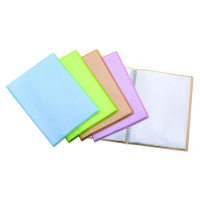 Favorit 100460357 Portalistino Personalizzabile con Spirale 50 Buste Formato 22X30 cm Trasparente